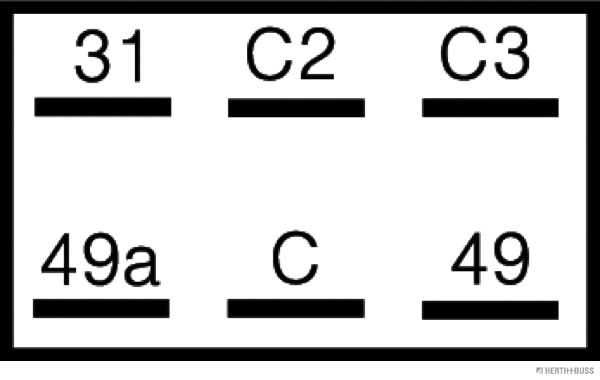 Herth+Buss Elparts Knipperlichtautomaat, pinkdoos 75605146