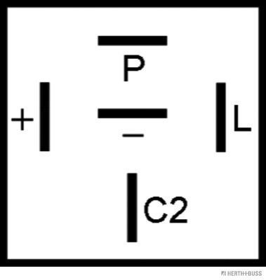 Herth+Buss Elparts Knipperlichtautomaat, pinkdoos 75605176
