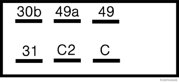 Herth+Buss Elparts Knipperlichtautomaat, pinkdoos 75605178