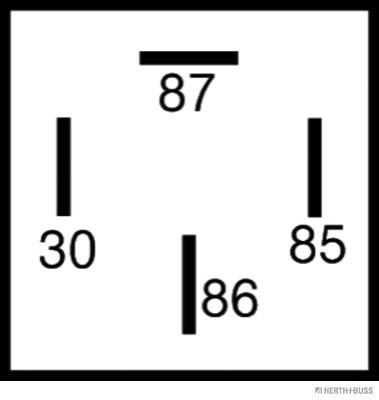 Herth+Buss Elparts Relais, arbeidsstroom 75613114