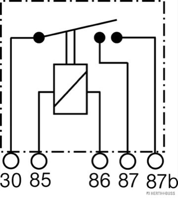 Herth+Buss Elparts Relais, arbeidsstroom 75613117