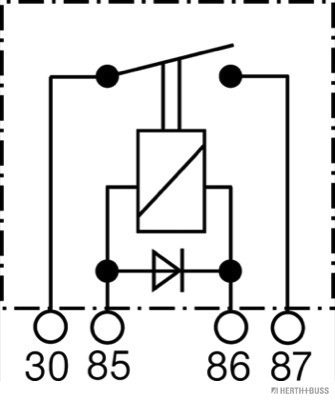 Herth+Buss Elparts Relais 75613191