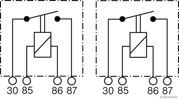 Herth+Buss Elparts Relais, arbeidsstroom 75613220