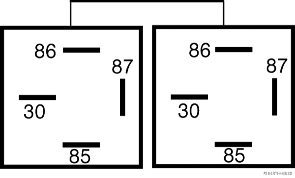 Herth+Buss Elparts Relais, arbeidsstroom 75613220