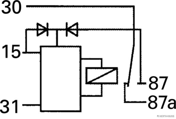 Herth+Buss Elparts Tijdrelais 75614194