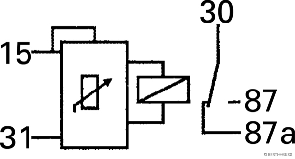 Herth+Buss Elparts Tijdrelais 75614203