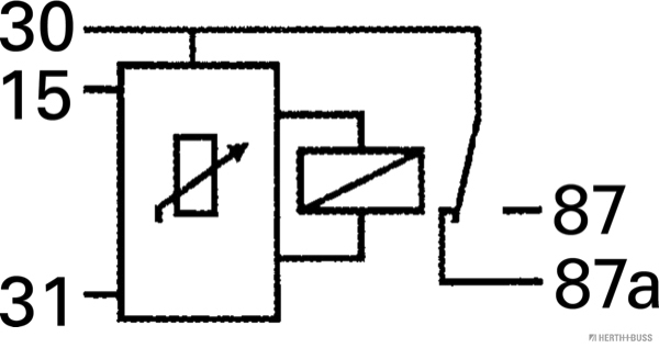 Herth+Buss Elparts Tijdrelais 75614206