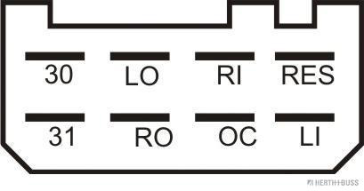 Herth+Buss Elparts Regeleenheid, verlichting 75614280