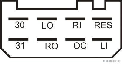 Herth+Buss Elparts Regeleenheid, verlichting 75614281