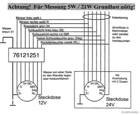 Herth+Buss Elparts Transformator 76121251