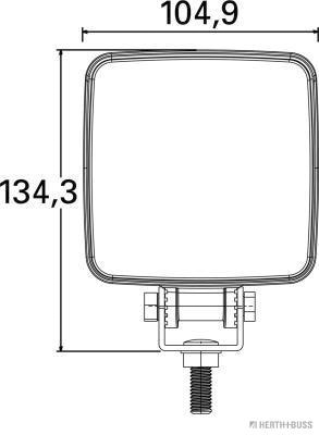 Herth+Buss Elparts Werklamp 80690312
