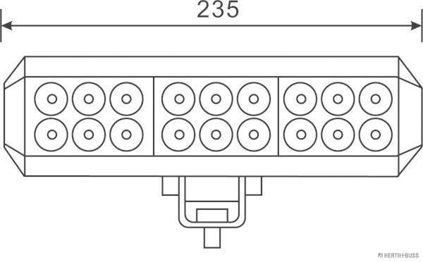 Herth+Buss Elparts Werklamp 80690316
