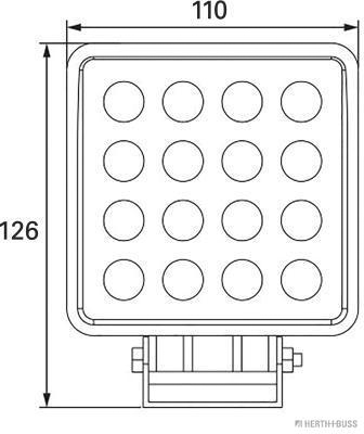 Herth+Buss Elparts Werklamp 80690317