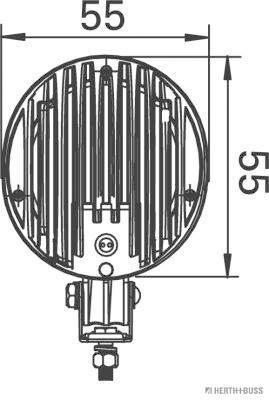 Herth+Buss Elparts Werklamp 80690319