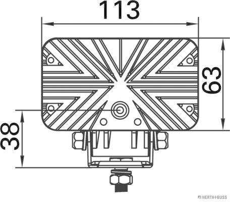 Herth+Buss Elparts Werklamp 80690321