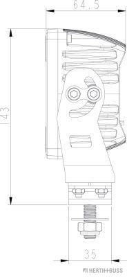 Herth+Buss Elparts Werklamp 80690329