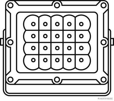 Herth+Buss Elparts Werklamp 80690334