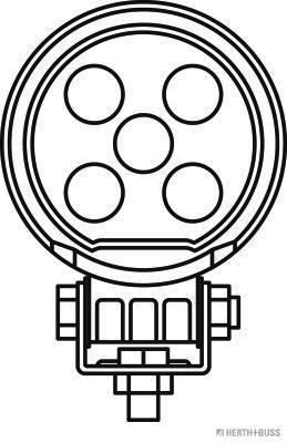 Herth+Buss Elparts Werklamp 80690335