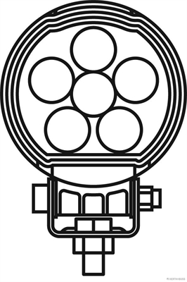 Herth+Buss Elparts Werklamp 80690341