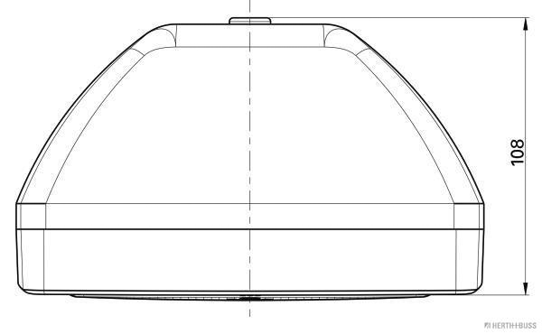 Herth+Buss Elparts Koplamp 81658027