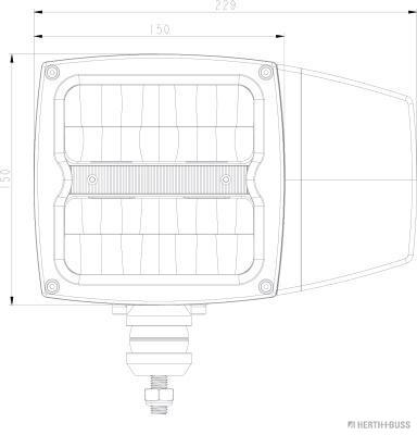Herth+Buss Elparts Koplamp 81658500
