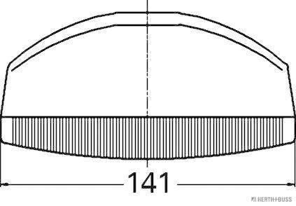 Herth+Buss Elparts Achteruitrijlicht 81670021
