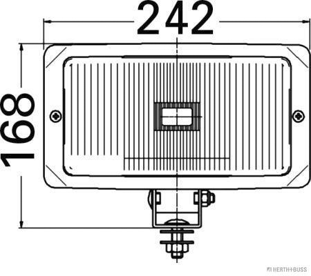 Herth+Buss Elparts Verstraler 81680025