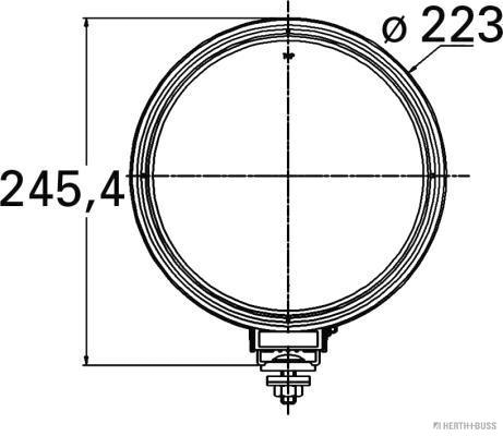 Herth+Buss Elparts Verstraler 81680027