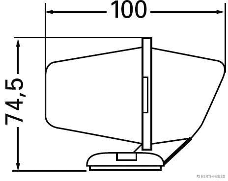 Herth+Buss Elparts Breedtelicht 82710042