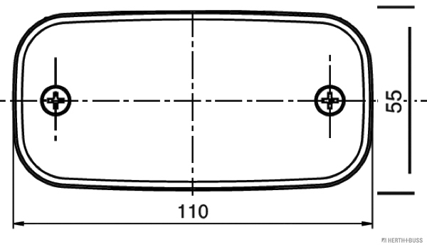 Herth+Buss Elparts Markeringslicht 82710058