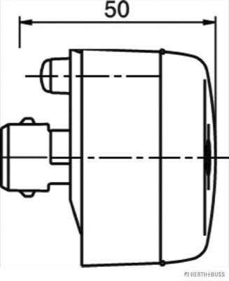 Herth+Buss Elparts Markeringslicht 82710058