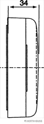 Herth+Buss Elparts Breedtelicht 82710093