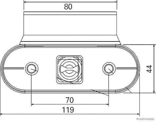 Herth+Buss Elparts Parkeerlicht 82710147