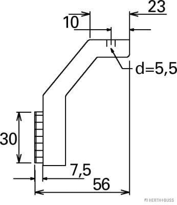 Herth+Buss Elparts Parkeerlicht 82710157