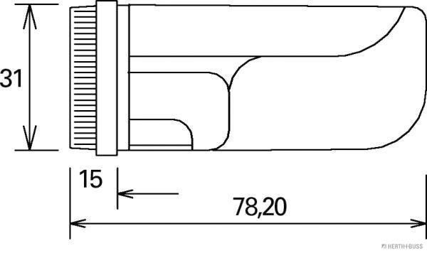 Herth+Buss Elparts Parkeerlicht 82710158
