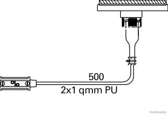 Herth+Buss Elparts Parkeerlicht 82710158