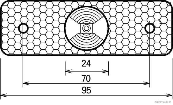 Herth+Buss Elparts Parkeerlicht 82710161