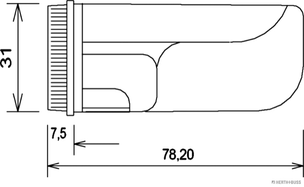 Herth+Buss Elparts Parkeerlicht 82710215