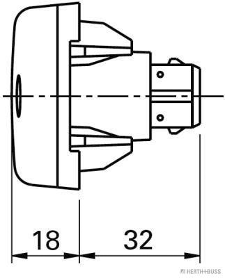 Herth+Buss Elparts Breedtelicht 82710225