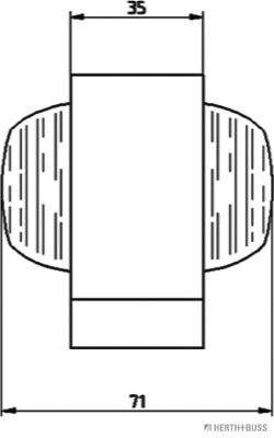 Herth+Buss Elparts Markeringslicht 82710238