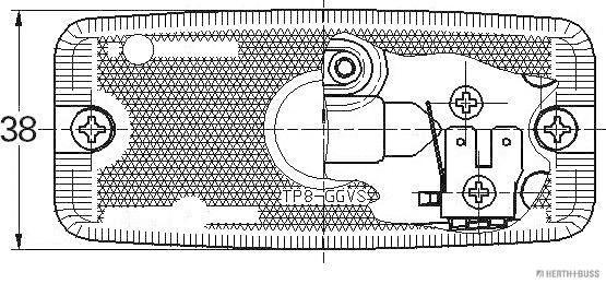 Herth+Buss Elparts Markeringslicht 82710242