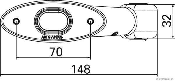 Herth+Buss Elparts Markeringslicht 82710246
