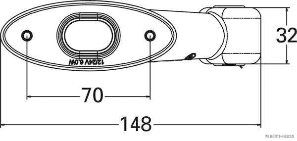 Herth+Buss Elparts Markeringslicht 82710247