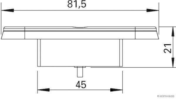 Herth+Buss Elparts Markeringslicht 82710290