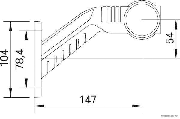Herth+Buss Elparts Markeringslicht 82710293