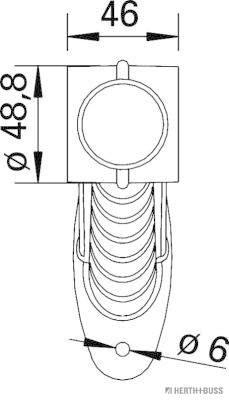 Herth+Buss Elparts Markeringslicht 82710294