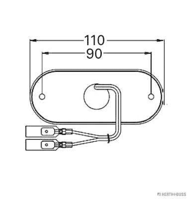 Herth+Buss Elparts Parkeerlicht 82710310