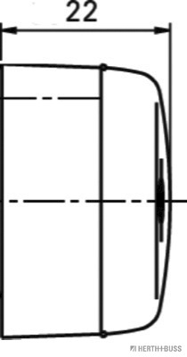 Herth+Buss Elparts Parkeerlicht 82710321