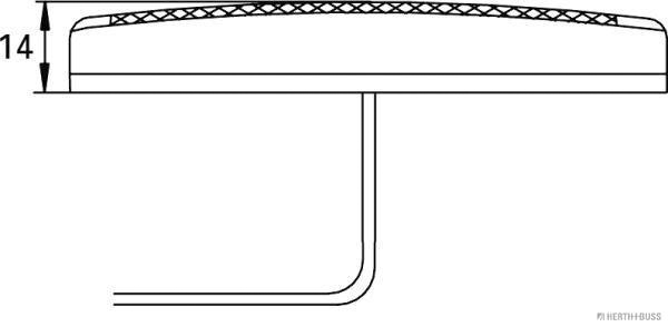 Herth+Buss Elparts Parkeerlicht 82710323