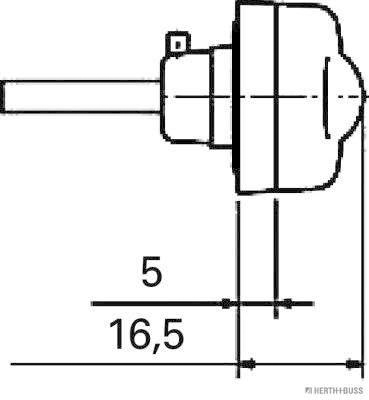 Herth+Buss Elparts Markeringslicht 82710335